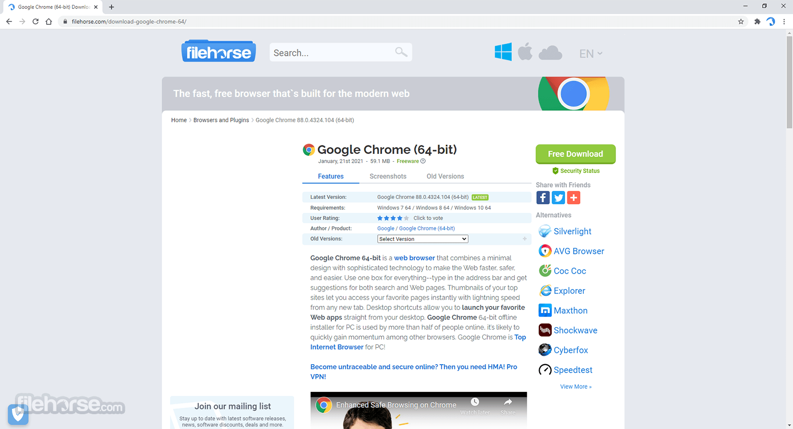 chrome for mac issues